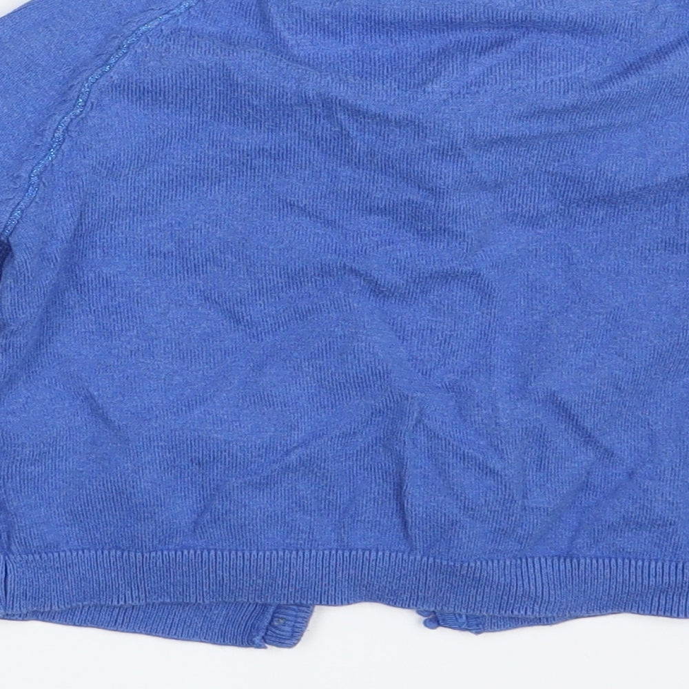 NEXT Girls Blue   Cardigan Jumper Size 5 Years