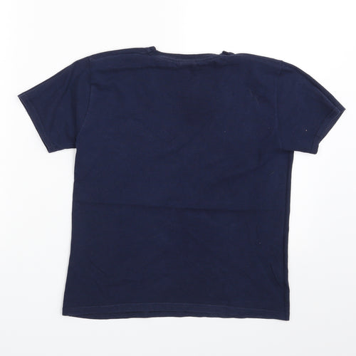 Fruit of the Loom Boys Blue   Basic T-Shirt Size 7 Years