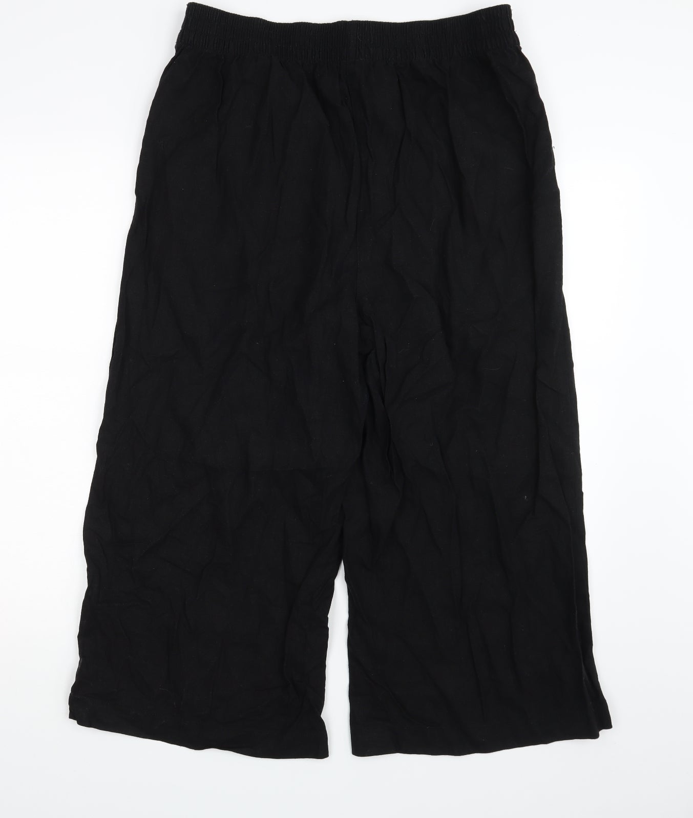 Dorothy Perkins Womens Black   Bloomer Trousers Size 14 L22.5 in