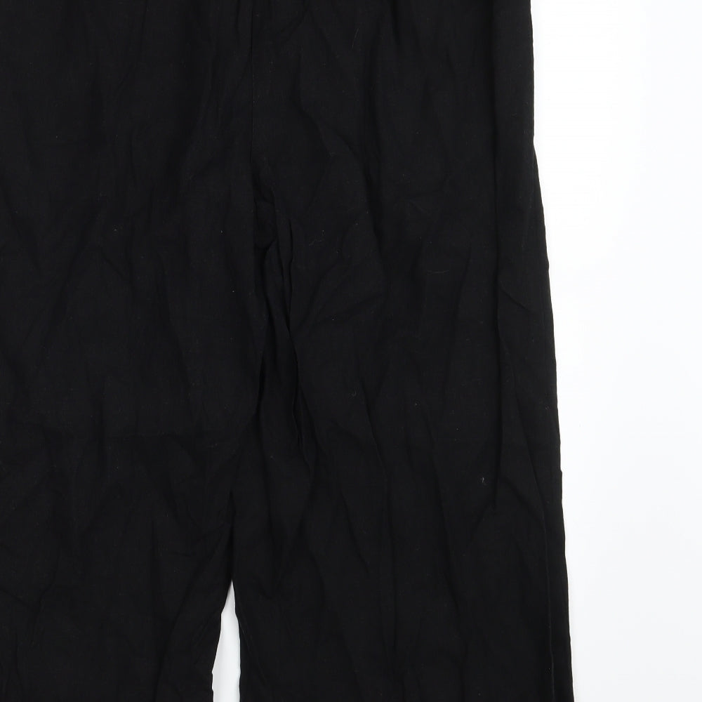 Dorothy Perkins Womens Black   Bloomer Trousers Size 14 L22.5 in