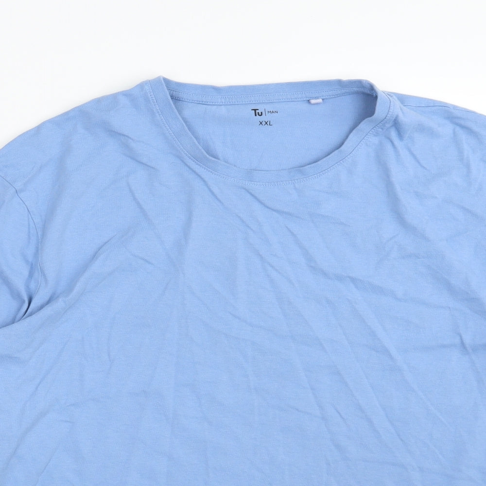 TU Mens Blue    T-Shirt Size 2XL