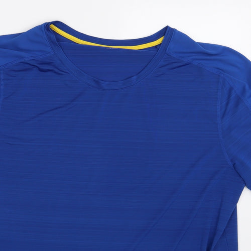 Crane Mens Blue    T-Shirt Size XL