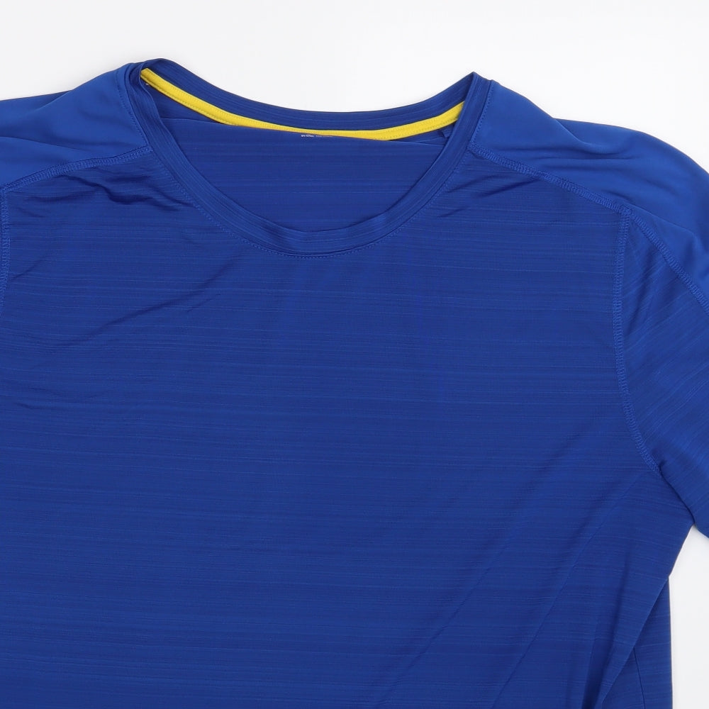 Crane Mens Blue    T-Shirt Size XL
