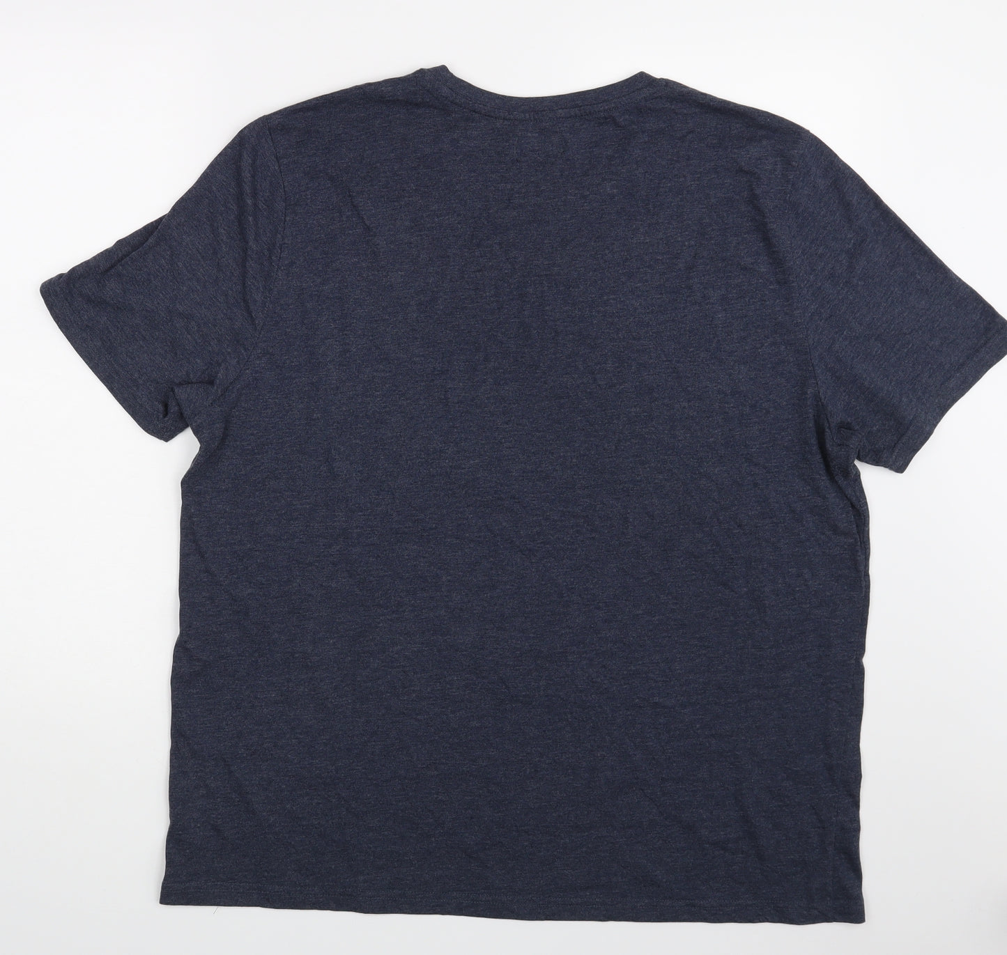 Avenue Mens Blue    T-Shirt Size 2XL