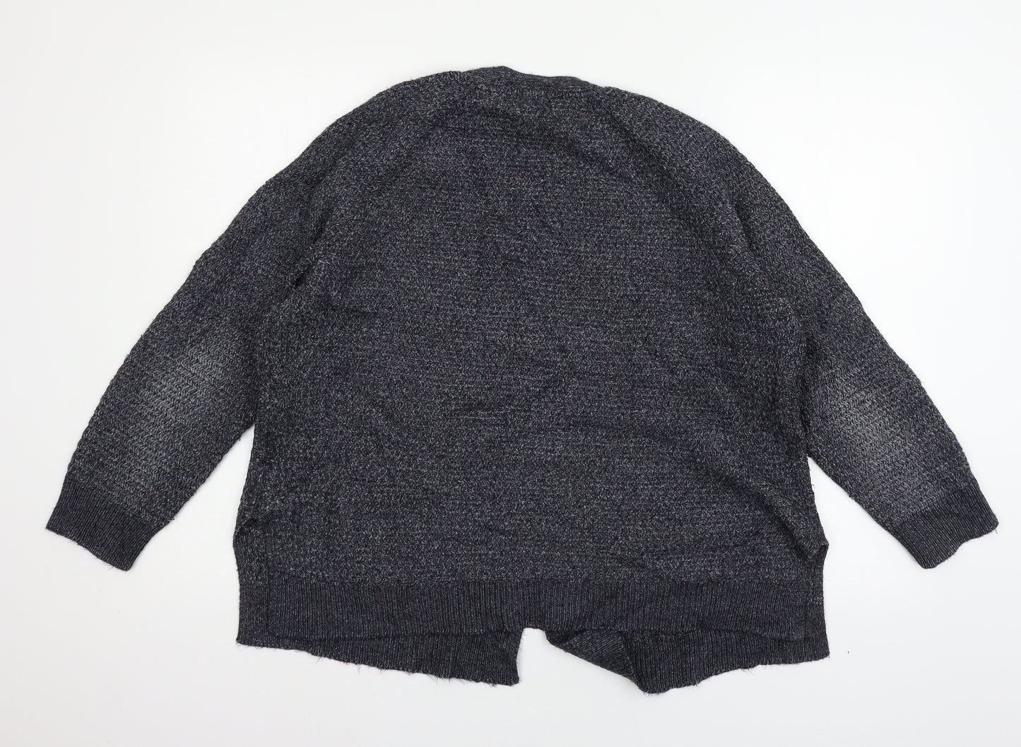Fat Face Womens Blue  Knit Cardigan Jumper Size 14
