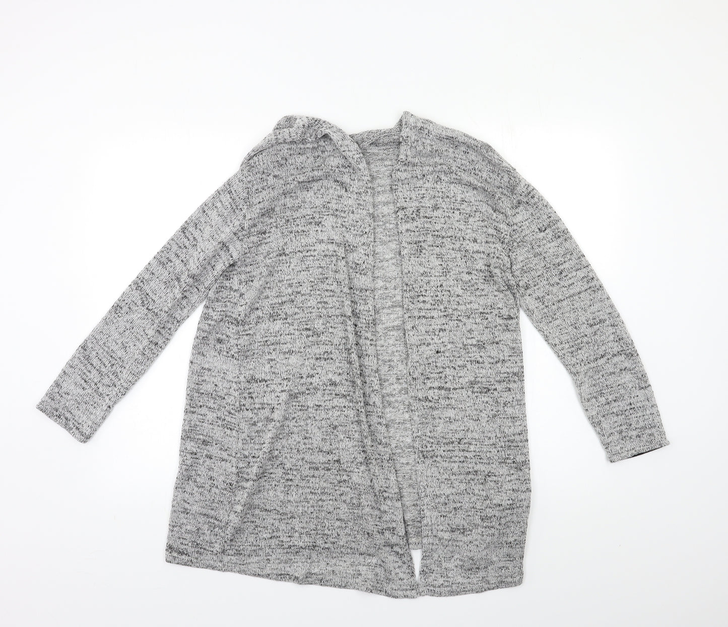 H&M Womens Grey   Cardigan Jumper Size M
