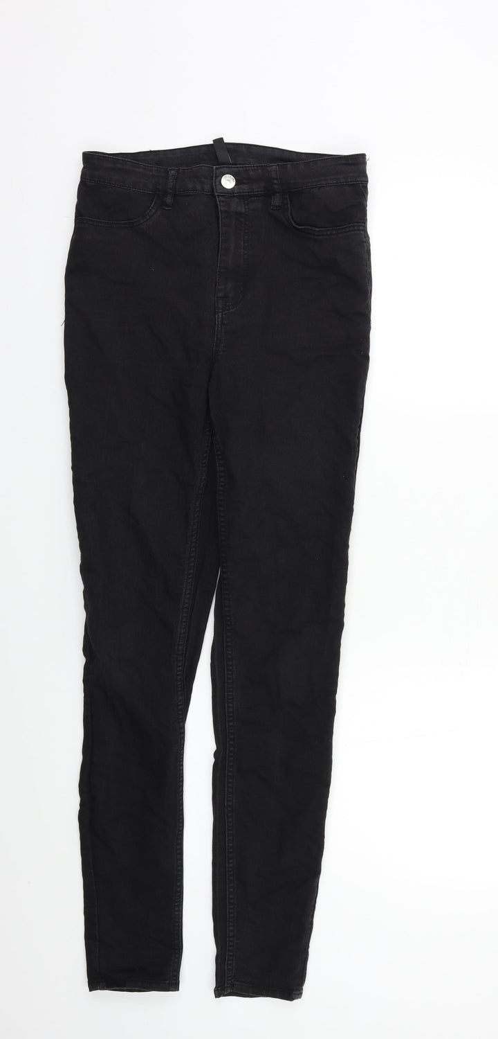 H&M Womens Black   Skinny Jeans Size 10 L27 in
