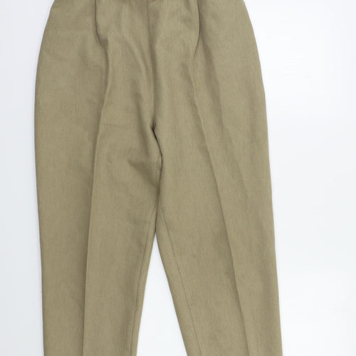 Preworn Womens Beige   Trousers  Size 14 L24 in
