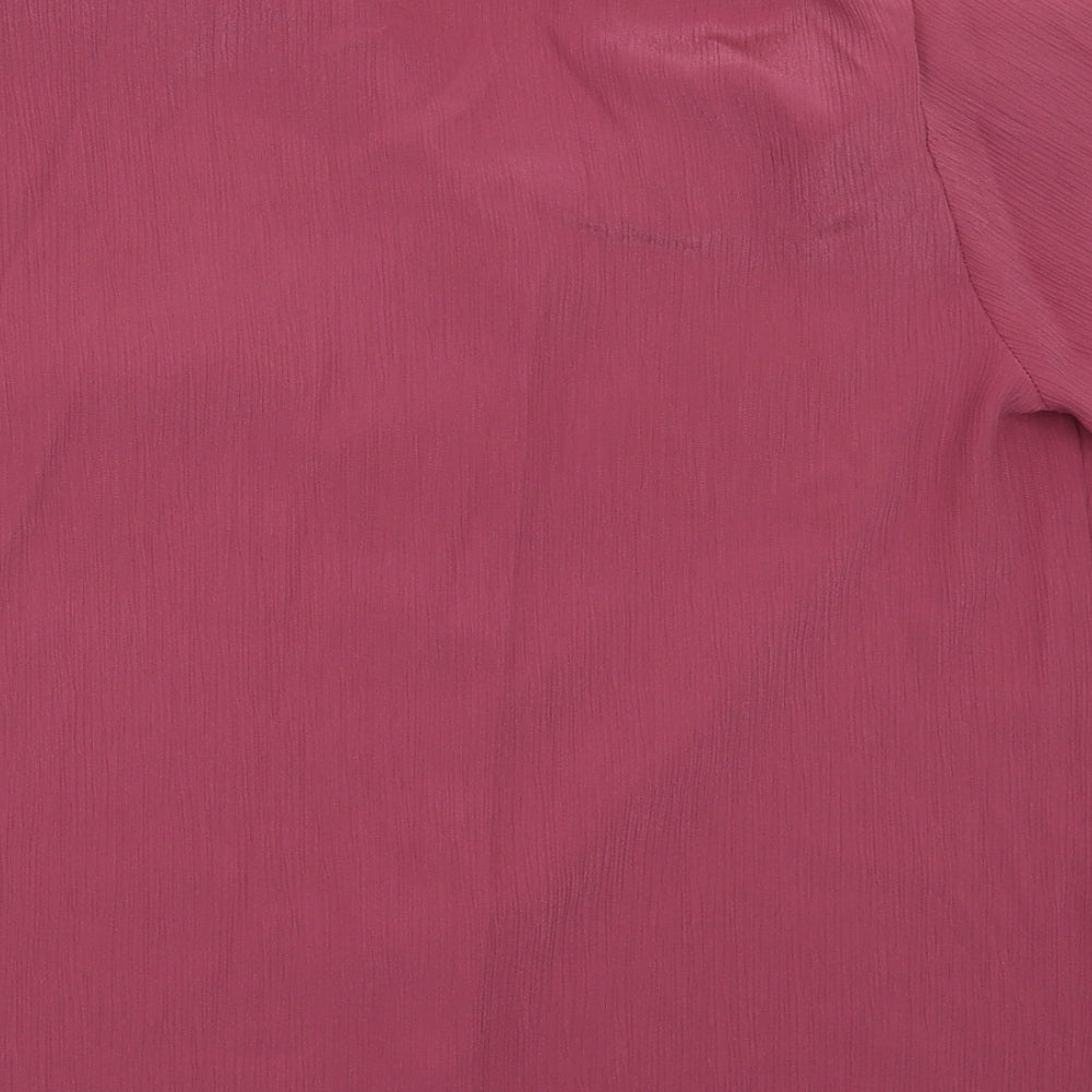 Berketex Womens Purple   Basic Button-Up Size 14