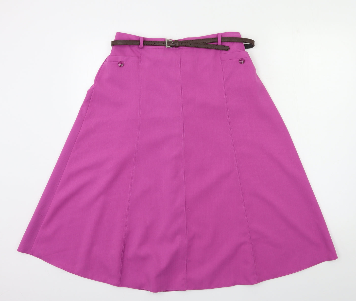 BM Womens Purple   A-Line Skirt Size 12