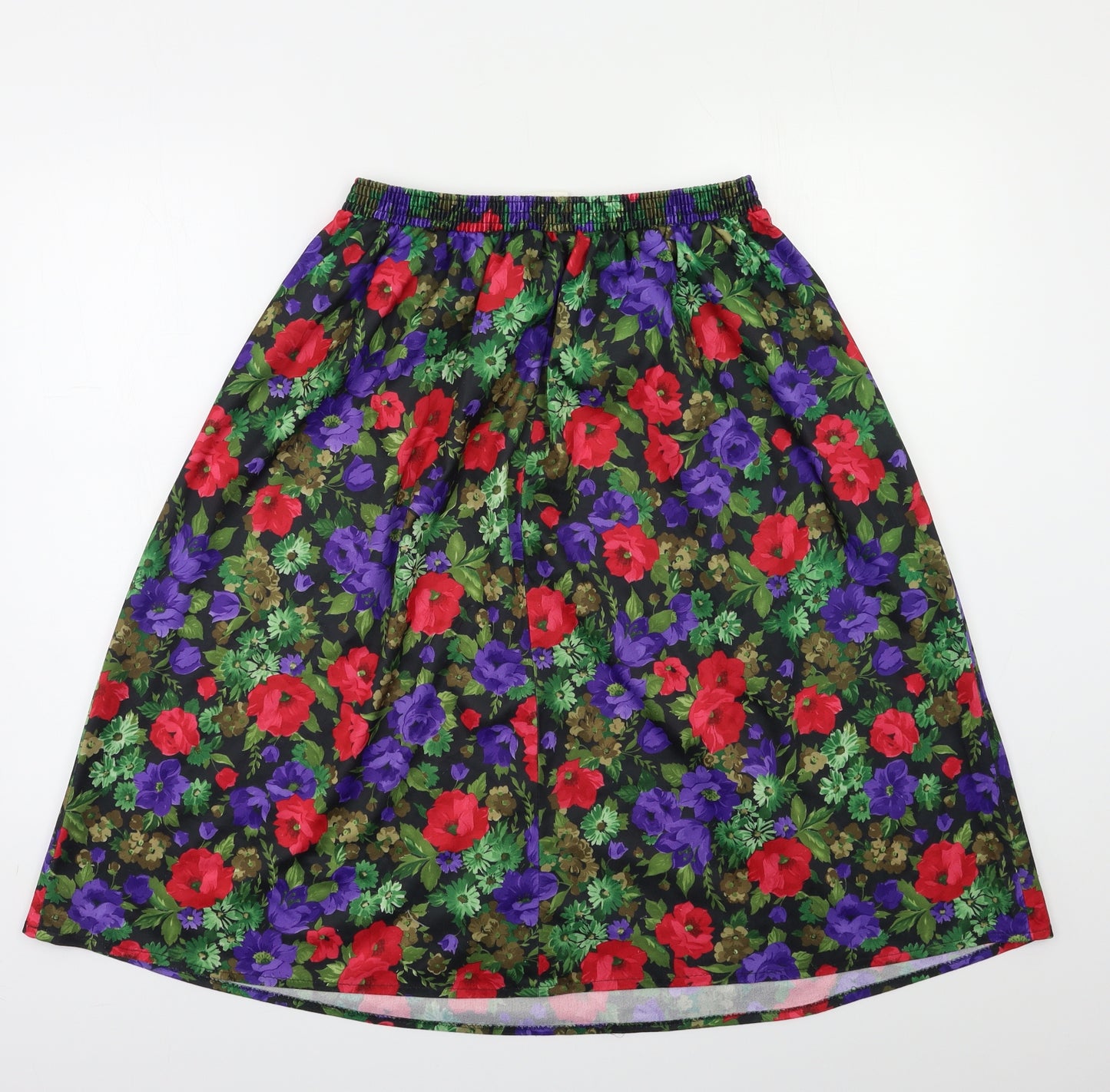 Amari Womens Multicoloured Floral  A-Line Skirt Size 14