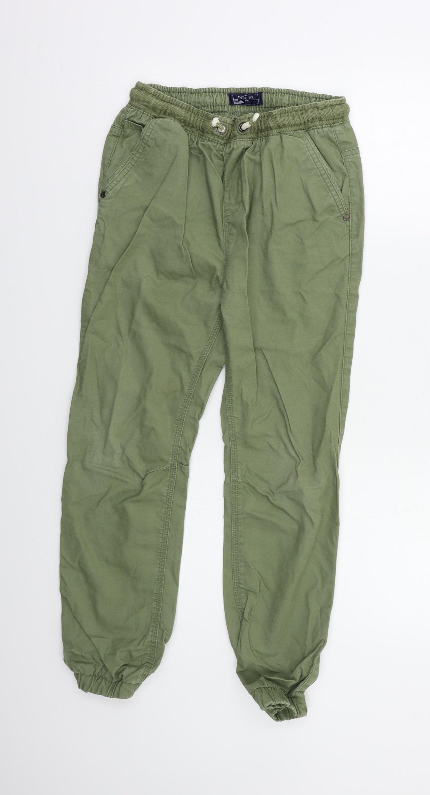 NEXT Boys Green   Cargo Trousers Size 12 Years