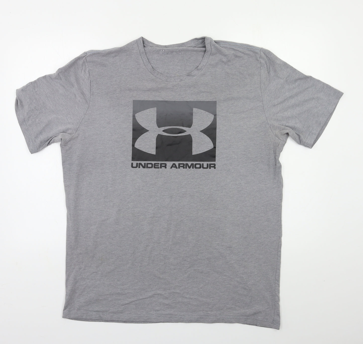 Under armour Mens Grey    T-Shirt Size L