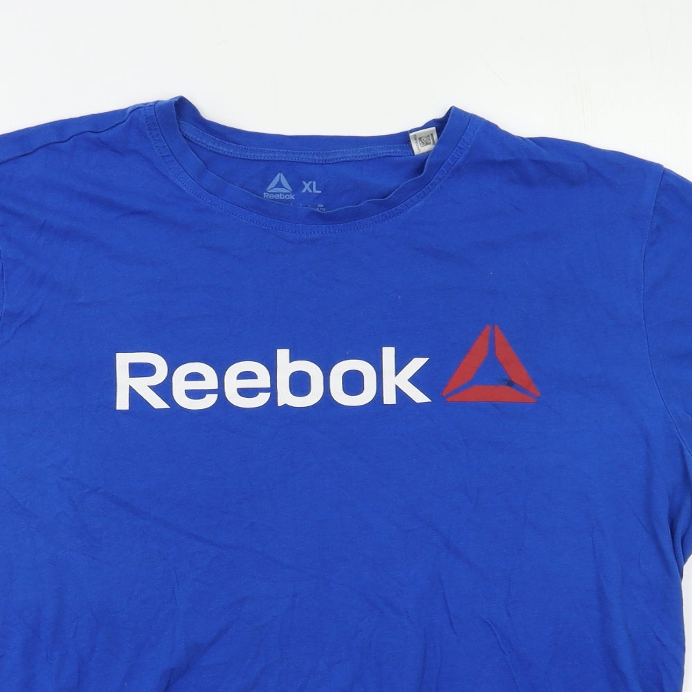Reebok Mens Blue    T-Shirt Size XL