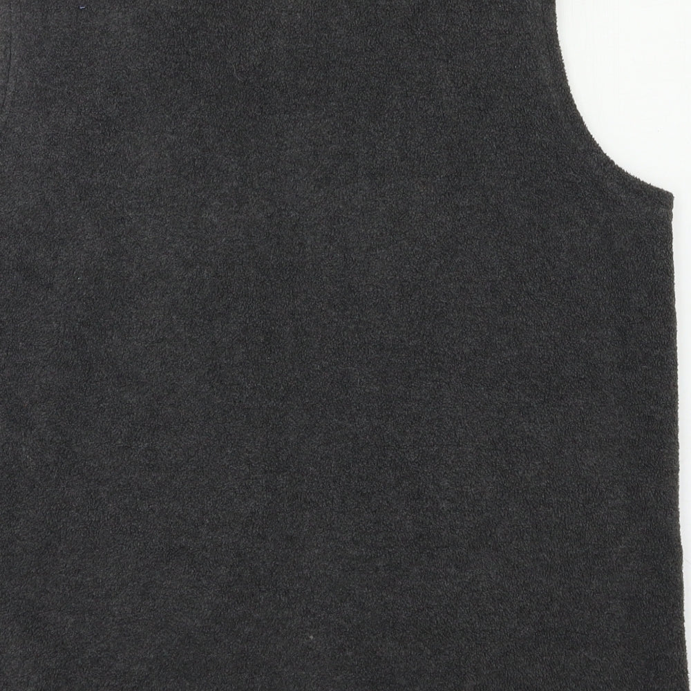 BM Womens Grey   Vest Sweatshirt Size M