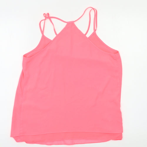 River Island Womens Pink   Basic Tank Size 10