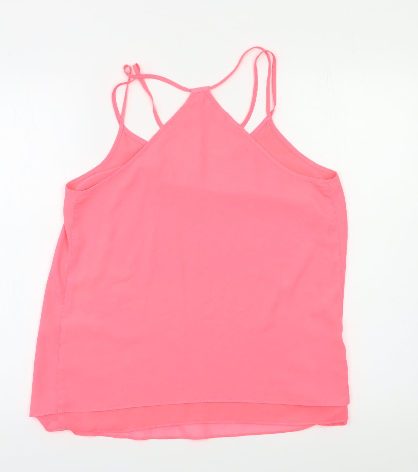 River Island Womens Pink   Basic Tank Size 10