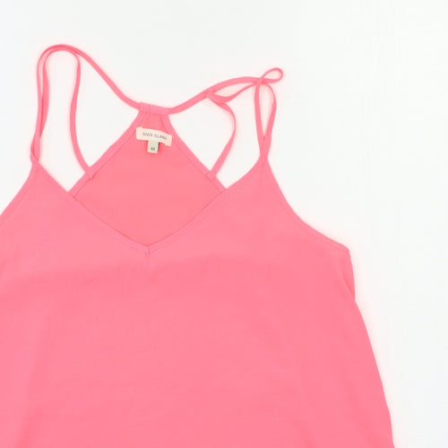 River Island Womens Pink   Basic Tank Size 10