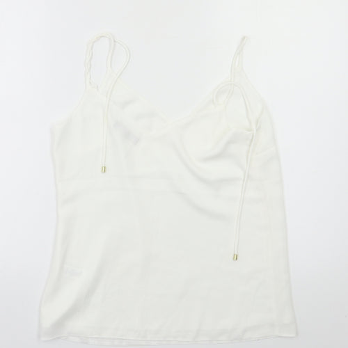 F&F Womens White   Camisole Tank Size 6