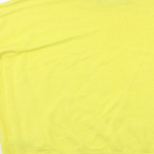 M&S Womens Yellow   Pullover Jumper Size S