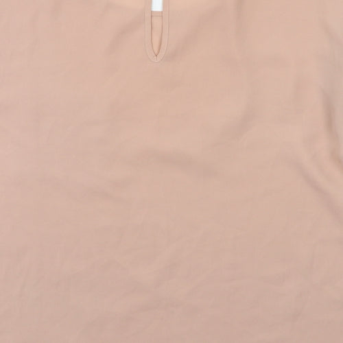 Papaya Womens Pink   Basic Blouse Size 8