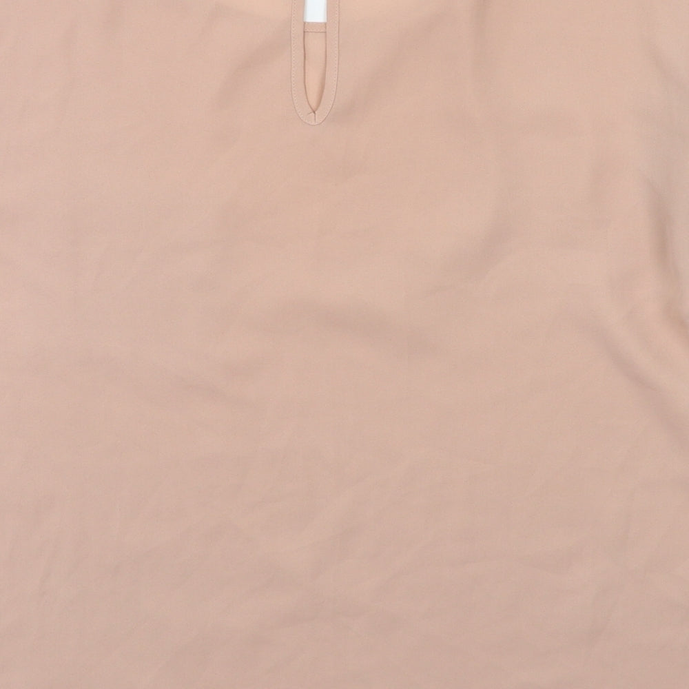 Papaya Womens Pink   Basic Blouse Size 8