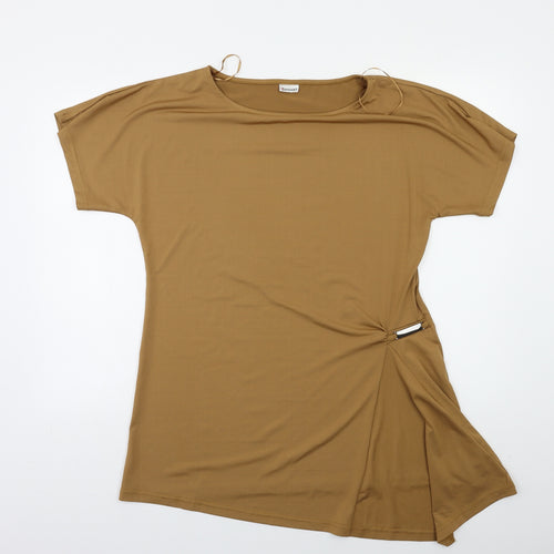 Damart Womens Beige   Basic Blouse Size 16