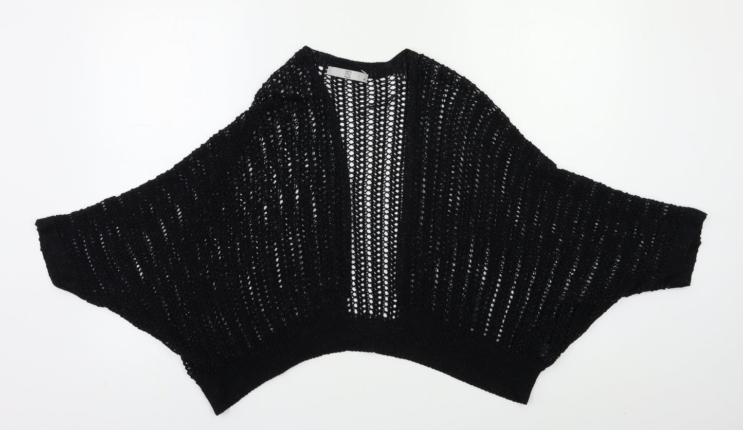 TU Womens Black   Shrug Jumper Size XL