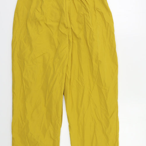 SheIn Womens Yellow   Trousers  Size L L27 in