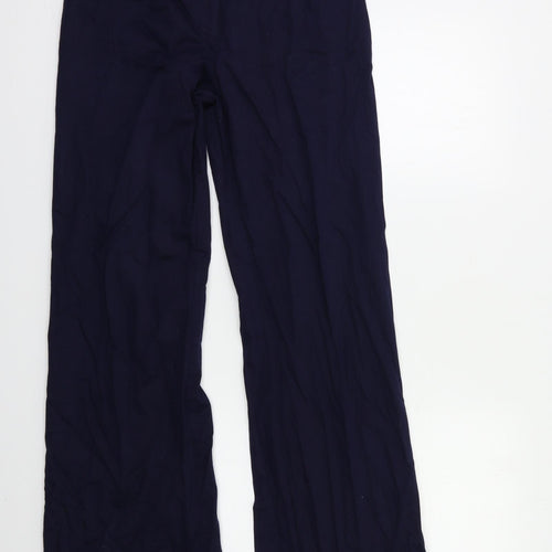 Laura Ashley Womens Blue   Dress Pants Trousers Size 10 L31 in
