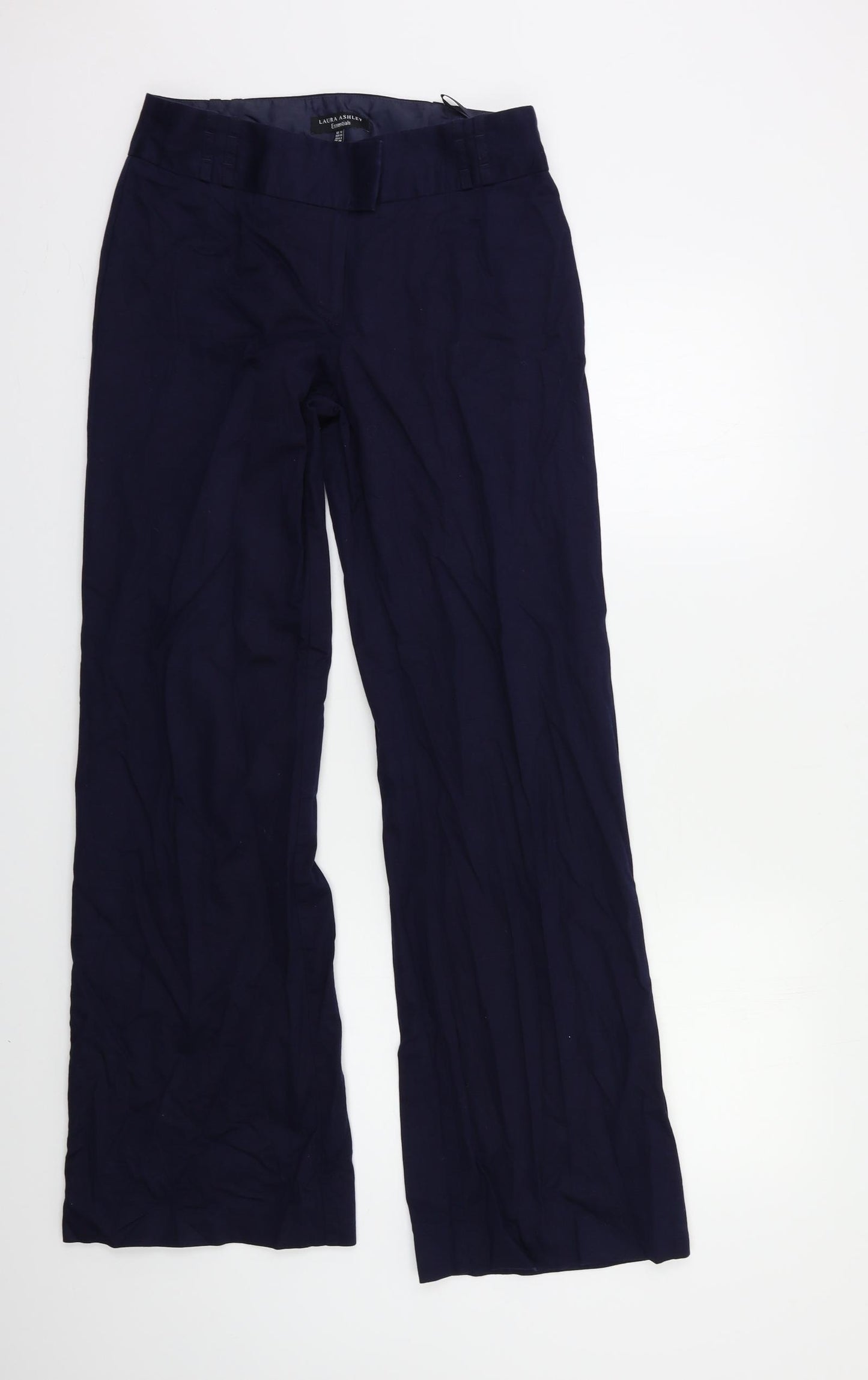 Laura Ashley Womens Blue   Dress Pants Trousers Size 10 L31 in