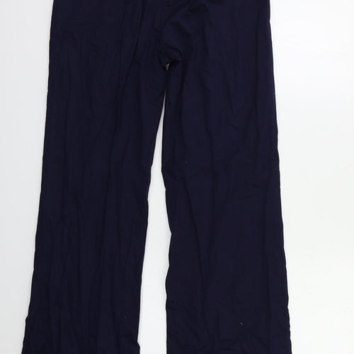Laura Ashley Womens Blue   Dress Pants Trousers Size 10 L31 in