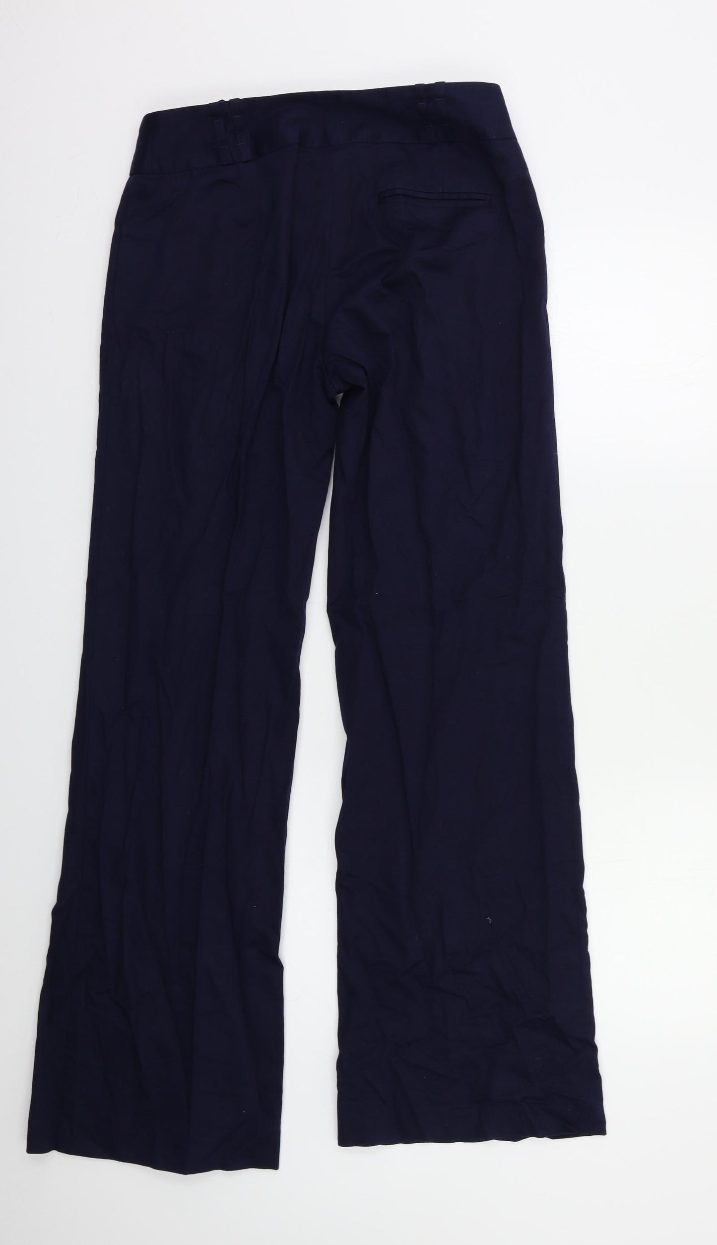 Laura Ashley Womens Blue   Dress Pants Trousers Size 10 L31 in