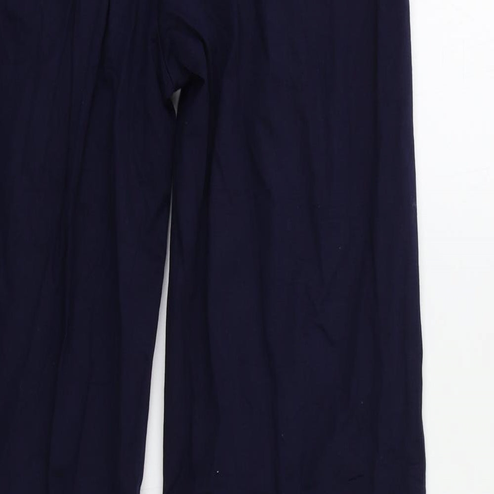 Laura Ashley Womens Blue   Dress Pants Trousers Size 10 L31 in