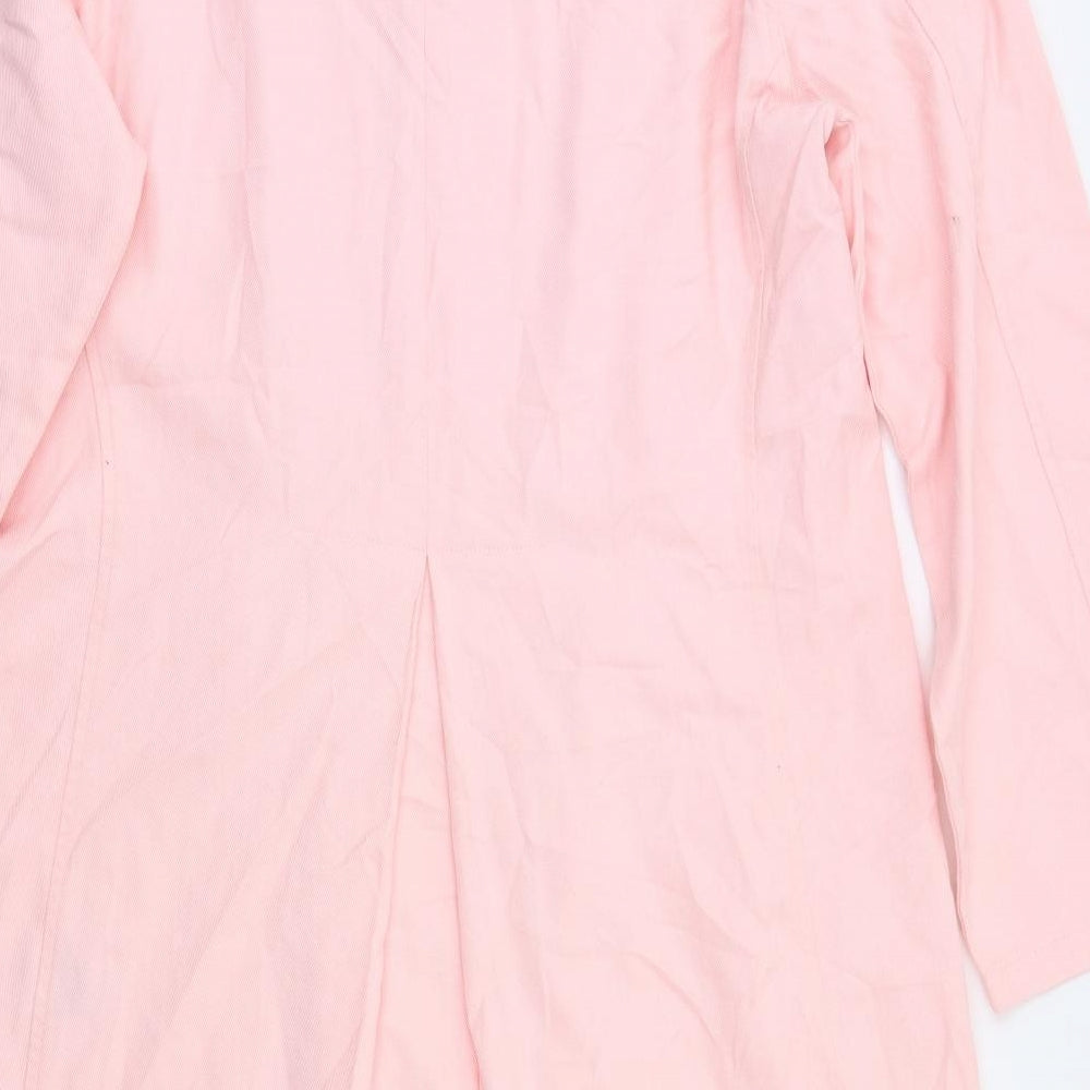 Dickies Womens Pink   Overcoat Coat Size M