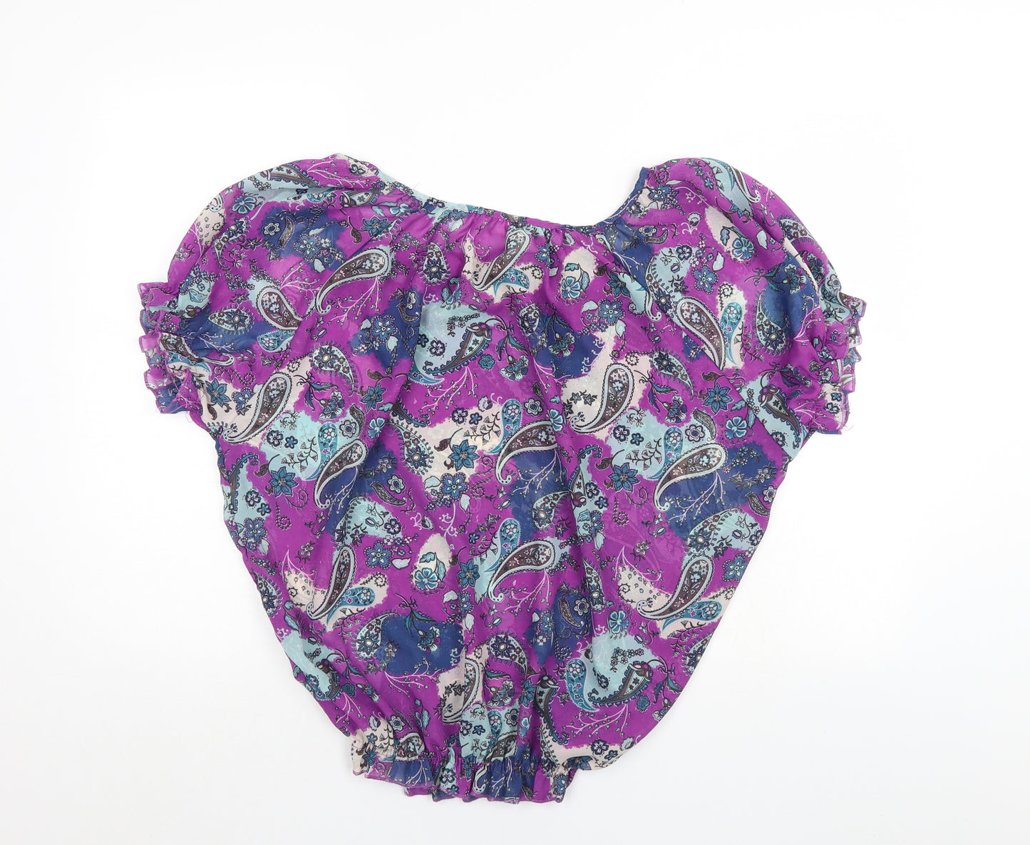 Gabrielle Vicenza Womens Multicoloured Paisley  Basic Blouse Size 16