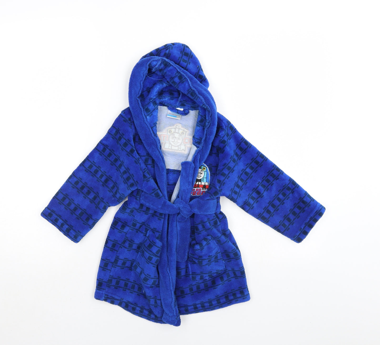 Thomas the Tank Engine Boys Blue    Robe Size 2-3 Years  - Thomas the tank engine