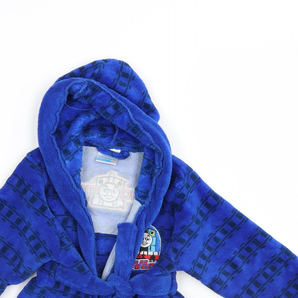 Thomas the Tank Engine Boys Blue    Robe Size 2-3 Years  - Thomas the tank engine