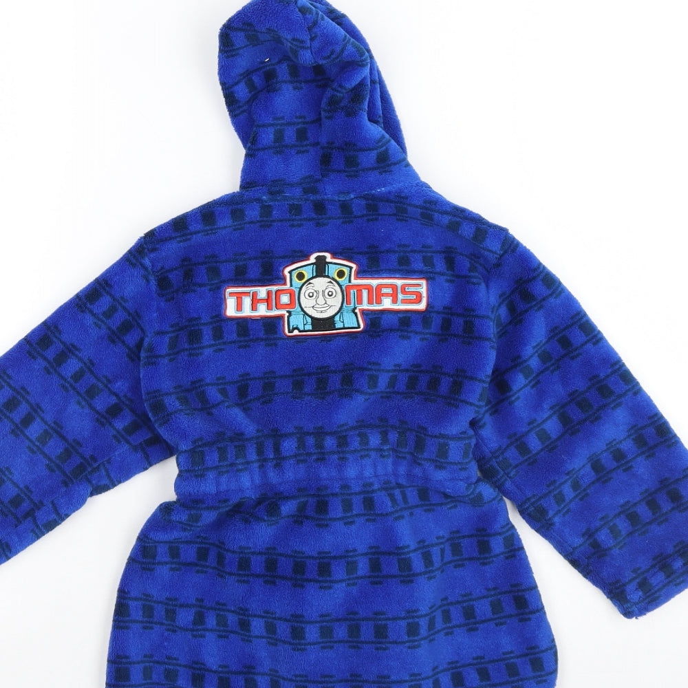 Thomas the Tank Engine Boys Blue    Robe Size 2-3 Years  - Thomas the tank engine