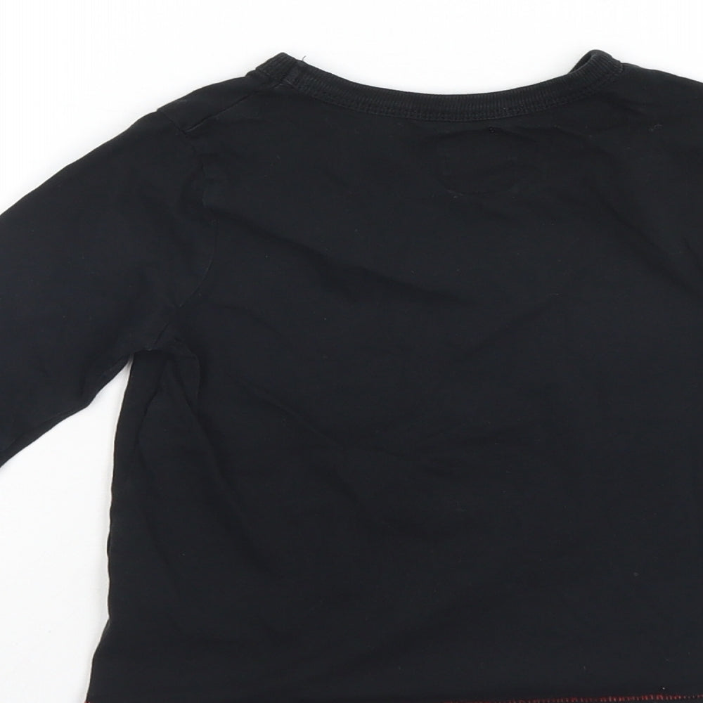 George Boys Black   Pullover Jumper Size 3-4 Years  - Christmas jumper