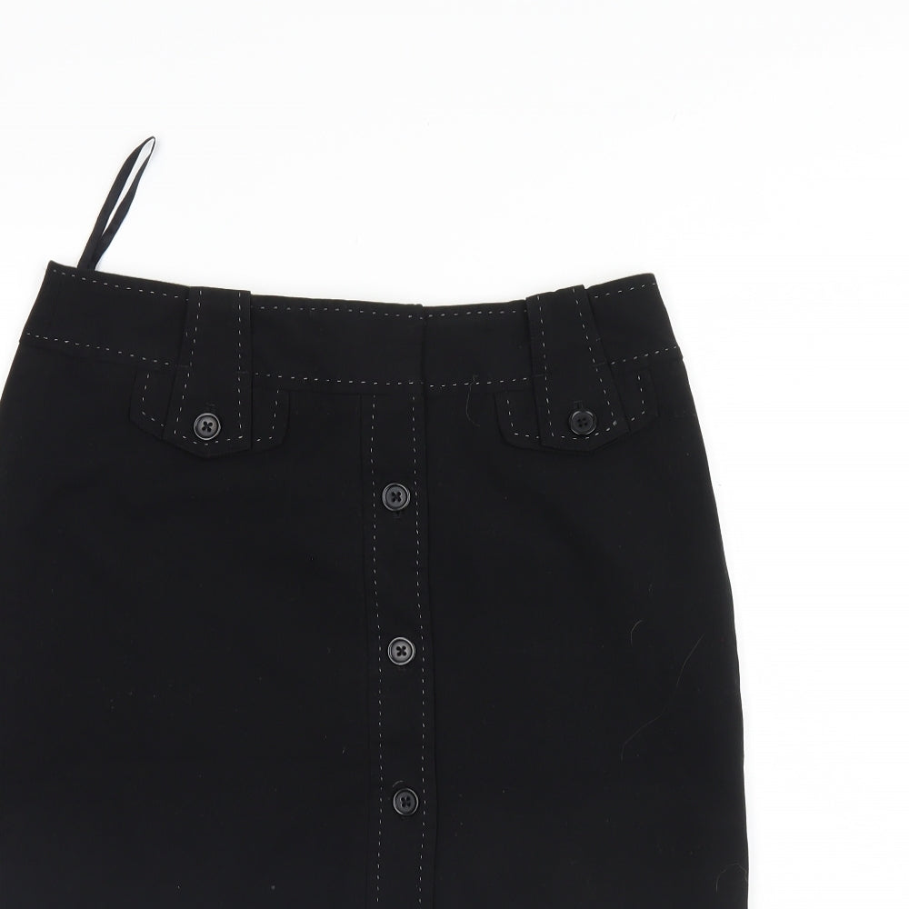 NEXT Womens Black   Straight & Pencil Skirt Size 12