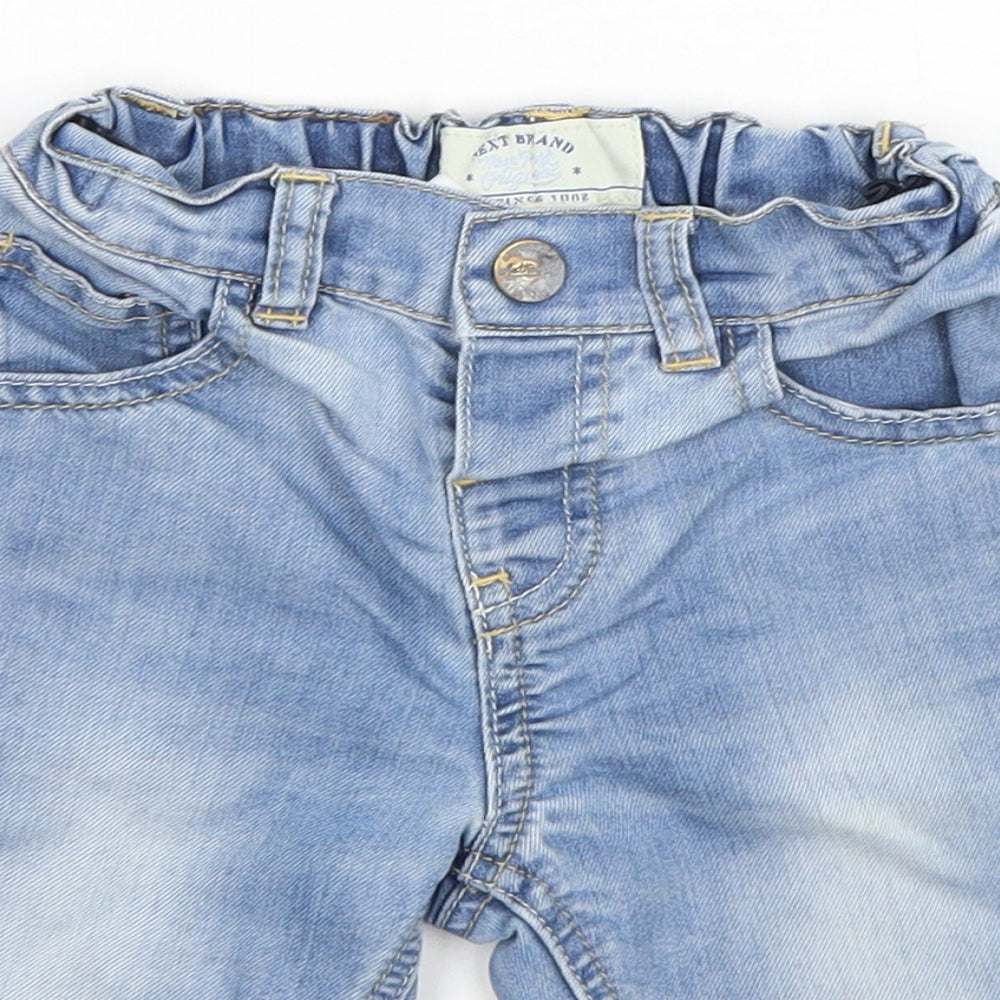 NEXT Boys Blue  Denim  Shorts Size 3-4 Years