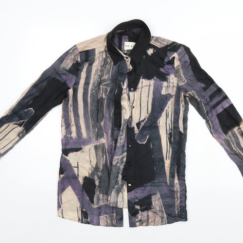 Reiss Womens Multicoloured   Basic Button-Up Size 6