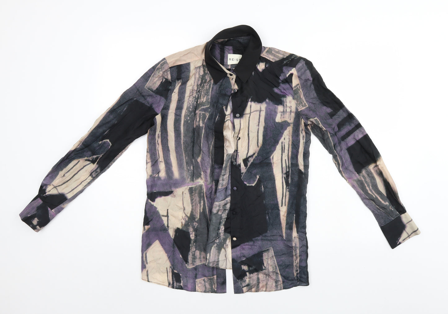 Reiss Womens Multicoloured   Basic Button-Up Size 6