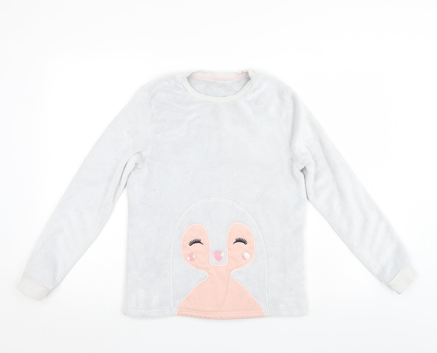George Girls Grey   Pullover Sweatshirt Size 13-14 Years