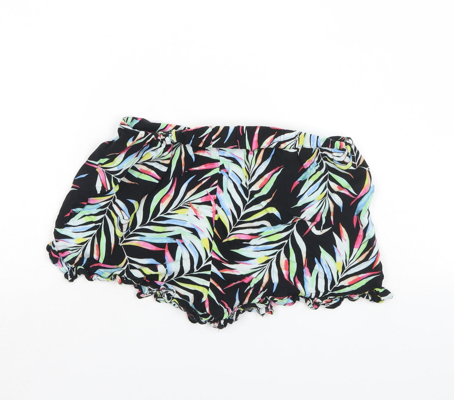 M&S Girls Multicoloured Floral  Culotte Shorts Size 12-13 Years
