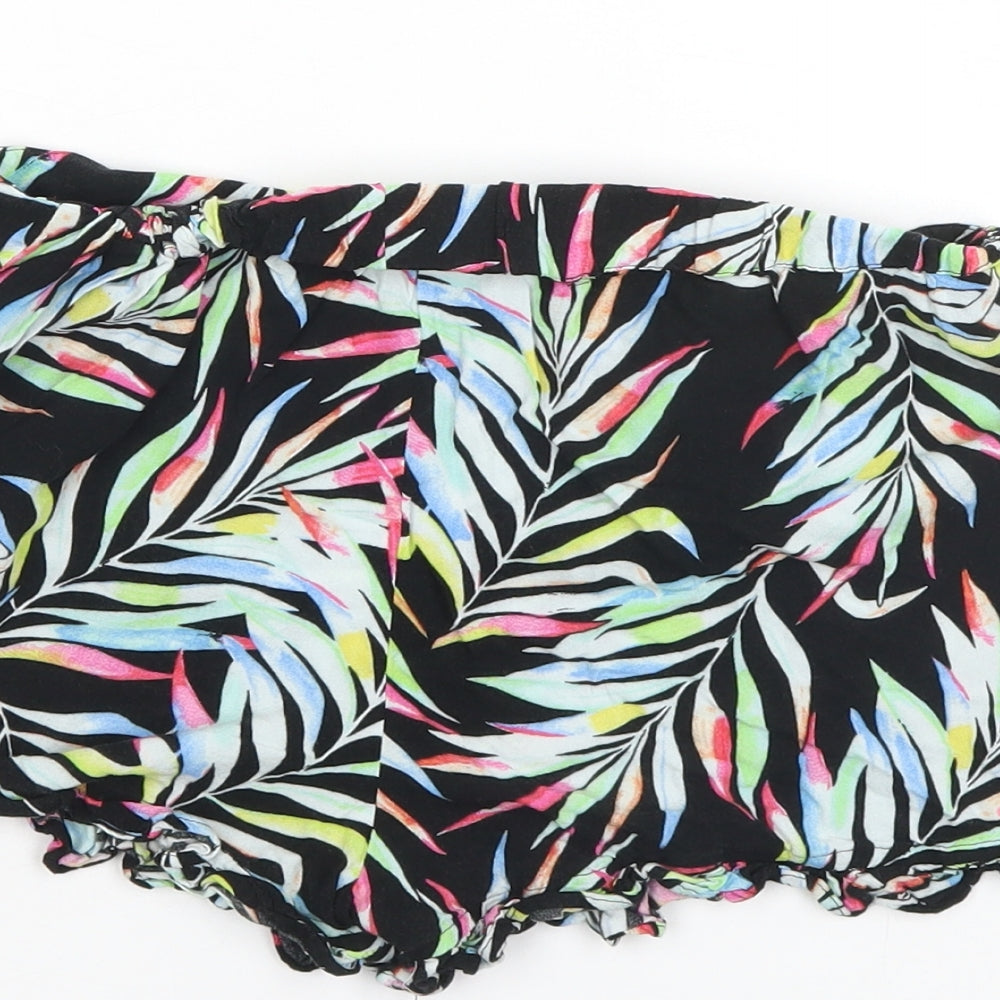M&S Girls Multicoloured Floral  Culotte Shorts Size 12-13 Years