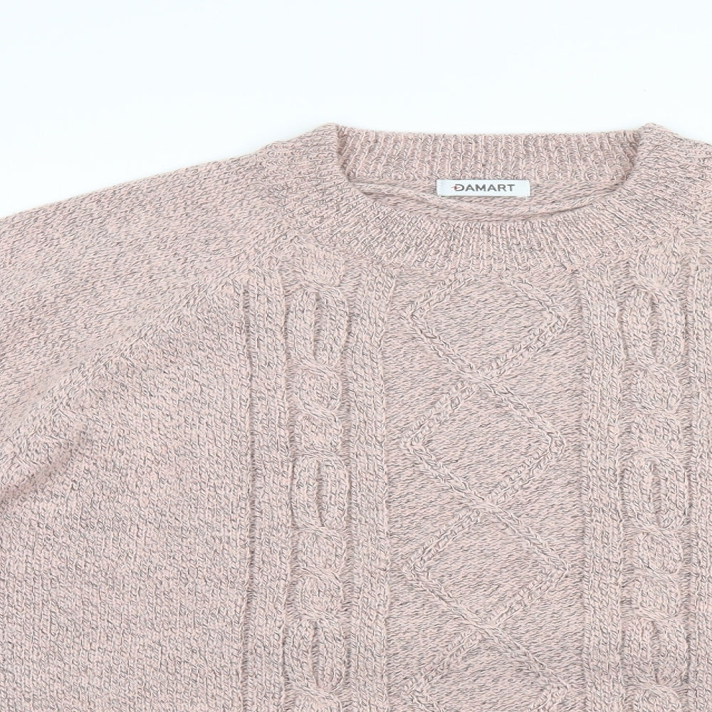 Damart Womens Pink   Pullover Jumper Size 24