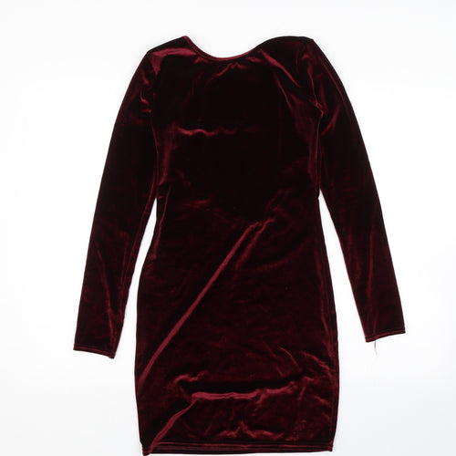 Missguided Womens Red   Shift  Size 10
