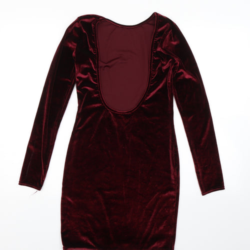 Missguided Womens Red   Shift  Size 10